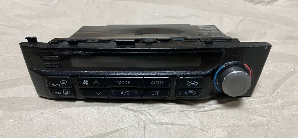 実働外し！】日産 スカイライン R34 純正 エアコンパネル スイッチ