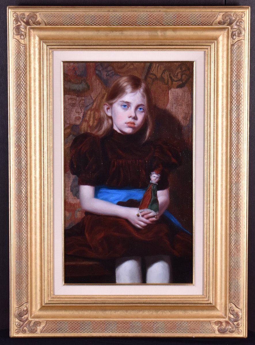 絵画　リアリズム　油彩画　女性　中島健太　「象が出る夢を見た」 絵画 リアリズム 油彩画 女性 中島健太 「象が出る夢を見た」 絵画