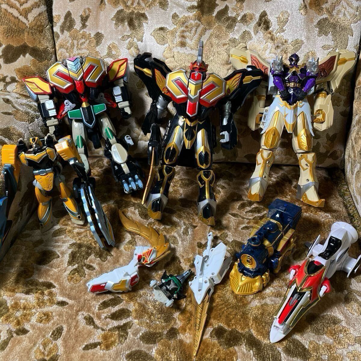 DX戦隊ロボ 5体セット（マジキング、ウルカイザー、セイントカイザー 他) DX戦隊ロボ 5体セット（マジキング、ウルカイザー