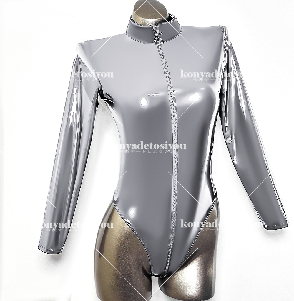 特注◆RQ・キャンギャル☆超ハイレグ！ツートンレオタード/コスプレ撮影衣装M RQ☆キャンギャル/超ハイレグTバック・ツートンレオタード