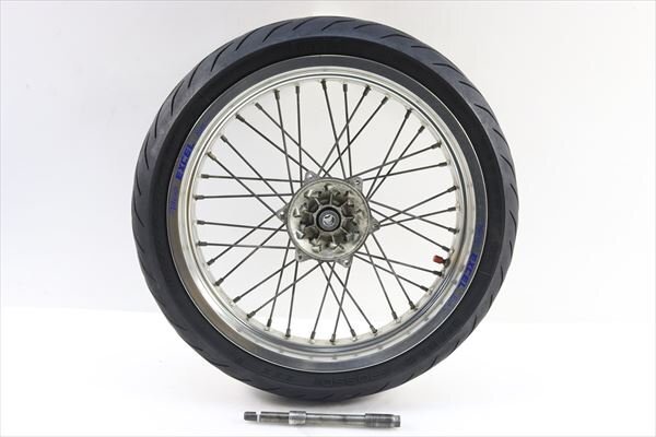 EXCEL リア用17インチホイール黒 TT250Rモタード仕様 エキセル EXCEL リア用17インチホイール黒 TT250Rモタード仕様 エキセル