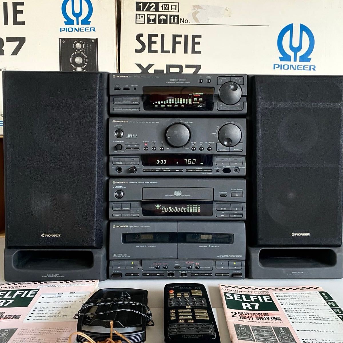 Pioneer SELFIE X-R5 コンポ 2個セット Pioneer SELFIE X-R5 コンポ 2個セット - メルカリ