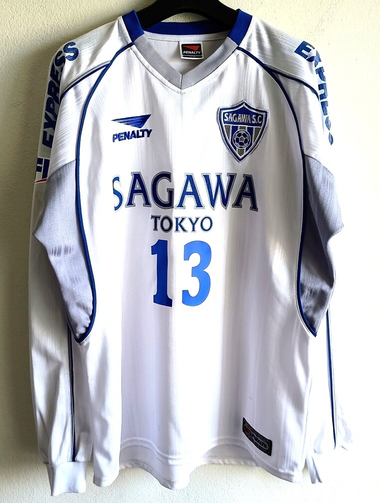 JFL 佐川急便東京SC 実使用AWAYユニフォーム Yahoo!オークション - 【レア】佐川急便東京SC サッカー