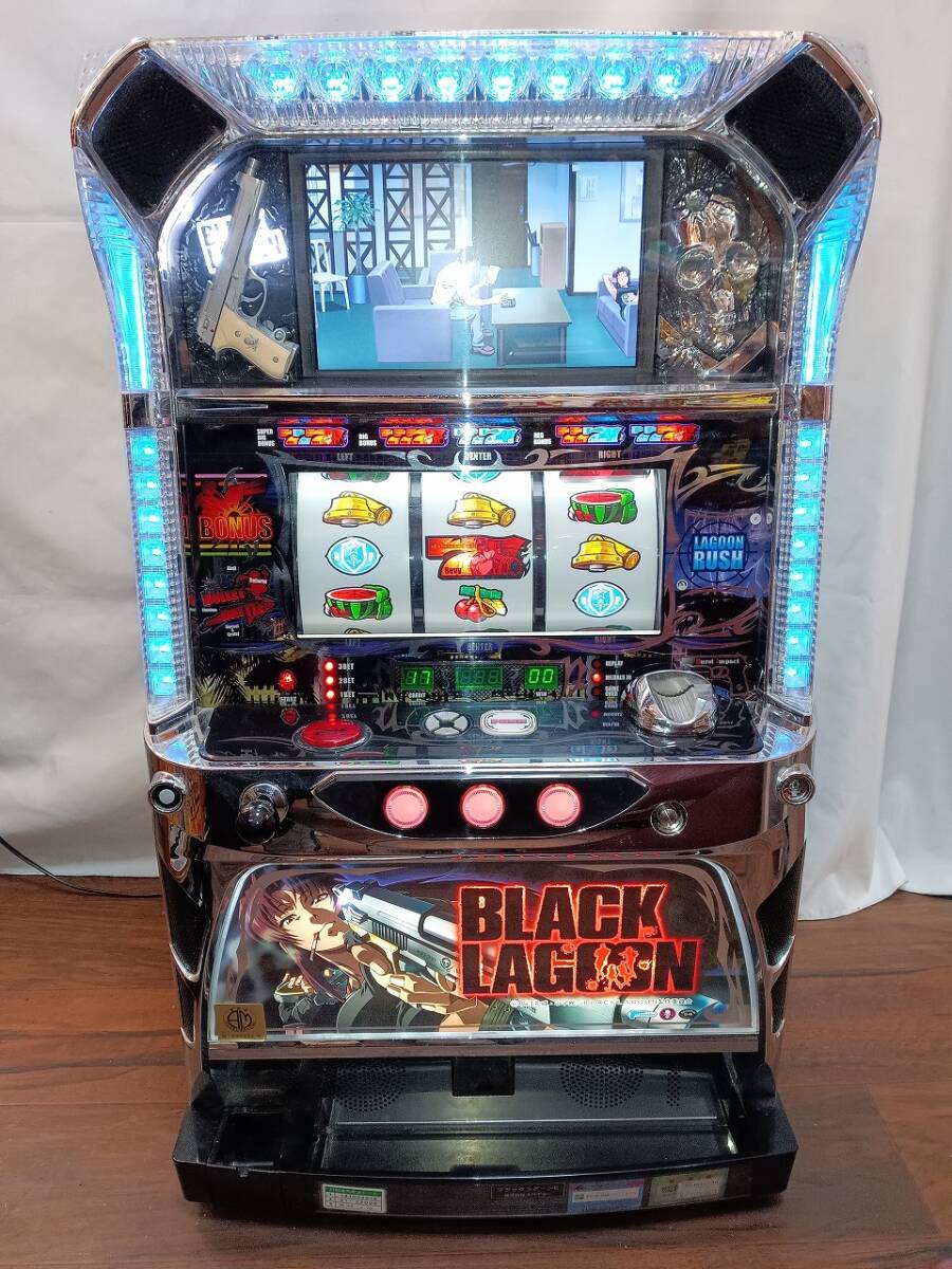 スロット実機☆スパイキー☆ BLACK LAGOON2 ブラックラグーン2 コイン