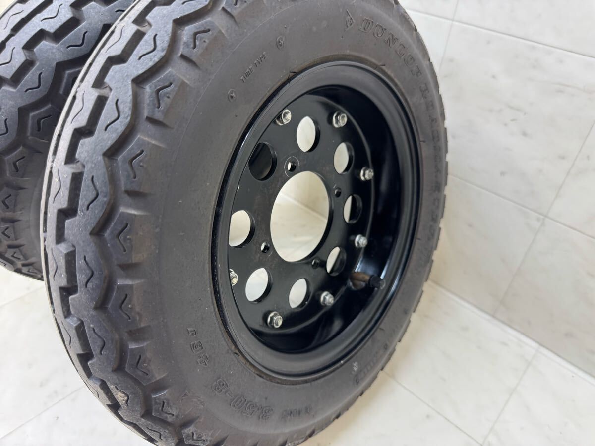 新品，安い】 ミニモト フロントホイール 銀(TT-R50 DRZ50 CRF50