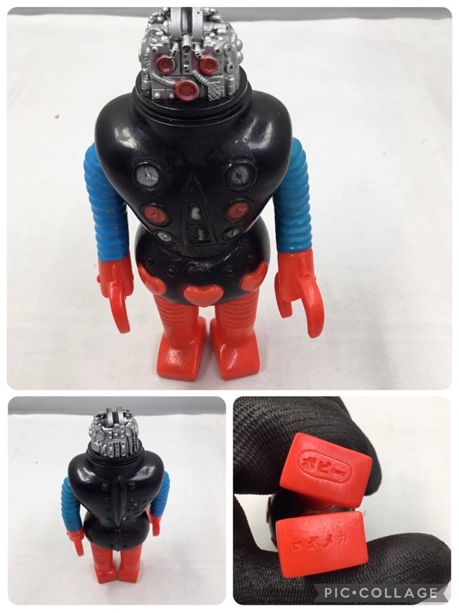 当時物 ポピー　がんばれロボコン ソフビ　ロボパー 昭和レトロ　東映　石森プロ 当時物 ポピー がんばれロボコン ソフビ ロボコン 昭和レトロ