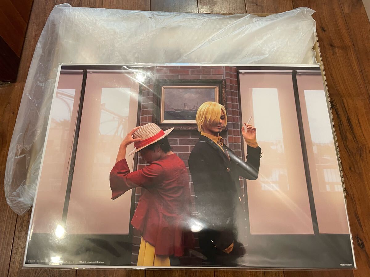 美品 ワンピース 高級複製原画 原画 完全なる殺戮兵器 扉絵 完全受注生産 ジャンプフェスタ 2013 額縁 : 集英社 ONE PIECE ワンピース 尾田栄一郎 高級複製原画