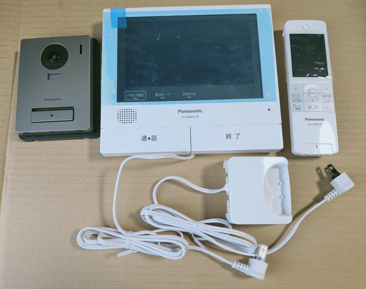 未使用 パナソニック テレビドアホン VL-SV37KL 電源コード式 Panasonic☆VL-SV37KL☆テレビドアホン☆電源コード式☆