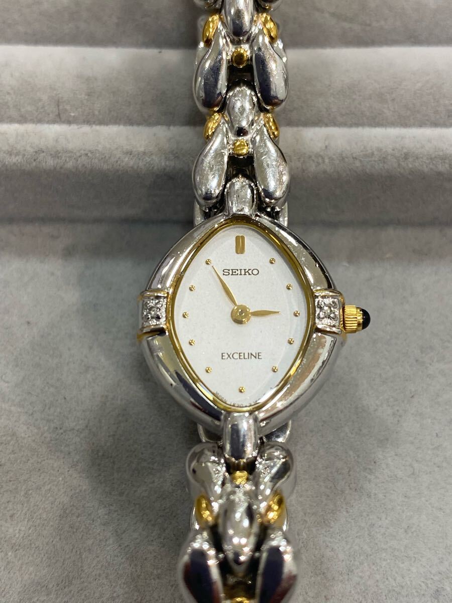 Seiko Exceline 3F31‑5A30 シルバー（SEIKO（腕時計）のフリマ