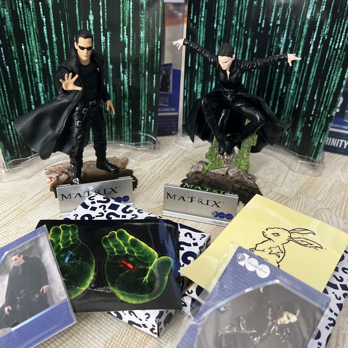 難あり中古品 マクファーレントイズ MATRIX フィギュア モーフィアス