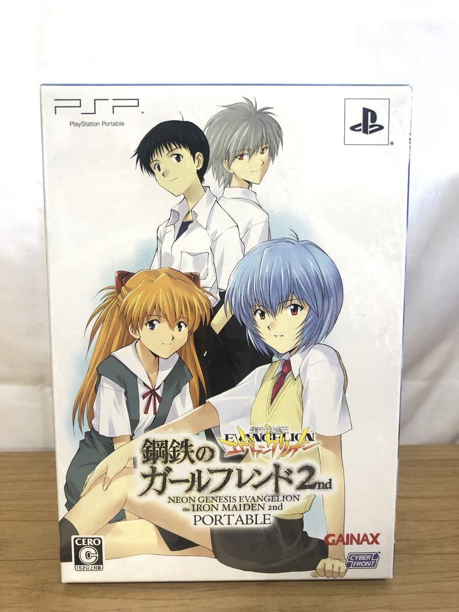 新品未開封/限定版/新世紀エヴァンゲリオン 鋼鉄のガールフレンド2ndポータブル/PSP/ゲームソフト/PSPソフト/パスケース/CF00-200217/8269の1番目の画像