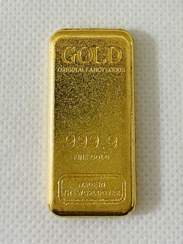 やや傷や汚れあり】1000円〜 17.95g 999.9 FINE GOLD 金塊 金貨 希少品 