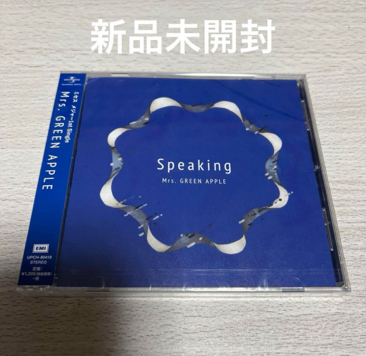 Mrs. GREEN APPLE『Speaking』CD☆帯付☆美品☆ミセス☆85の落札情報 
