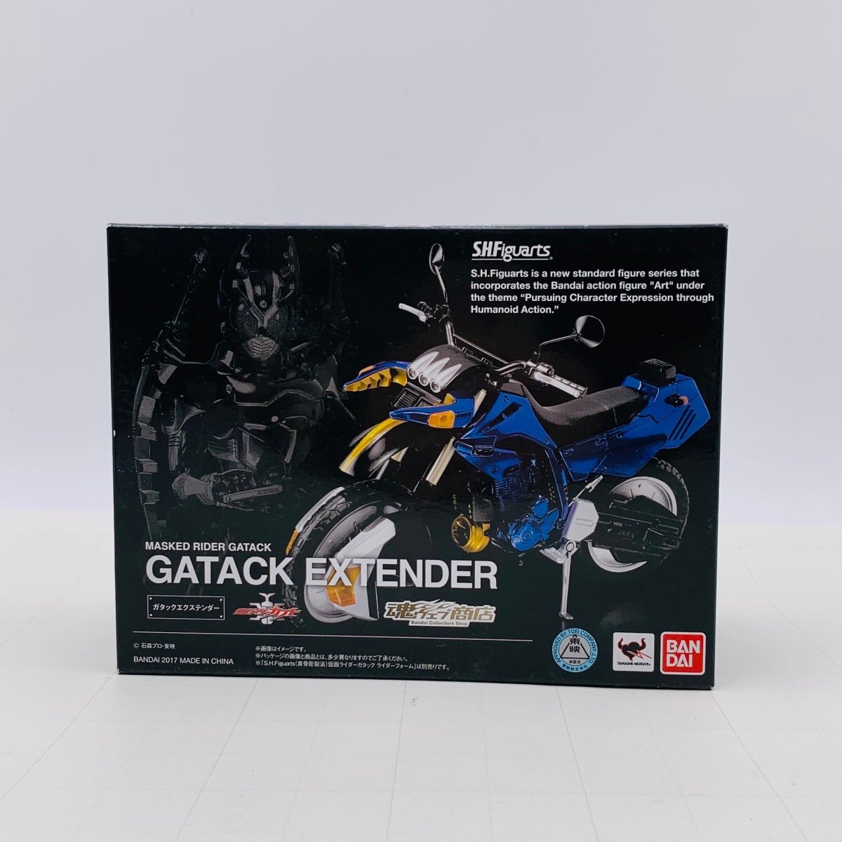 新品未開封 バンダイ S.H.フィギュアーツ S.H.Figuarts 仮面ライダーカブト ガタックゼクターの1番目の画像