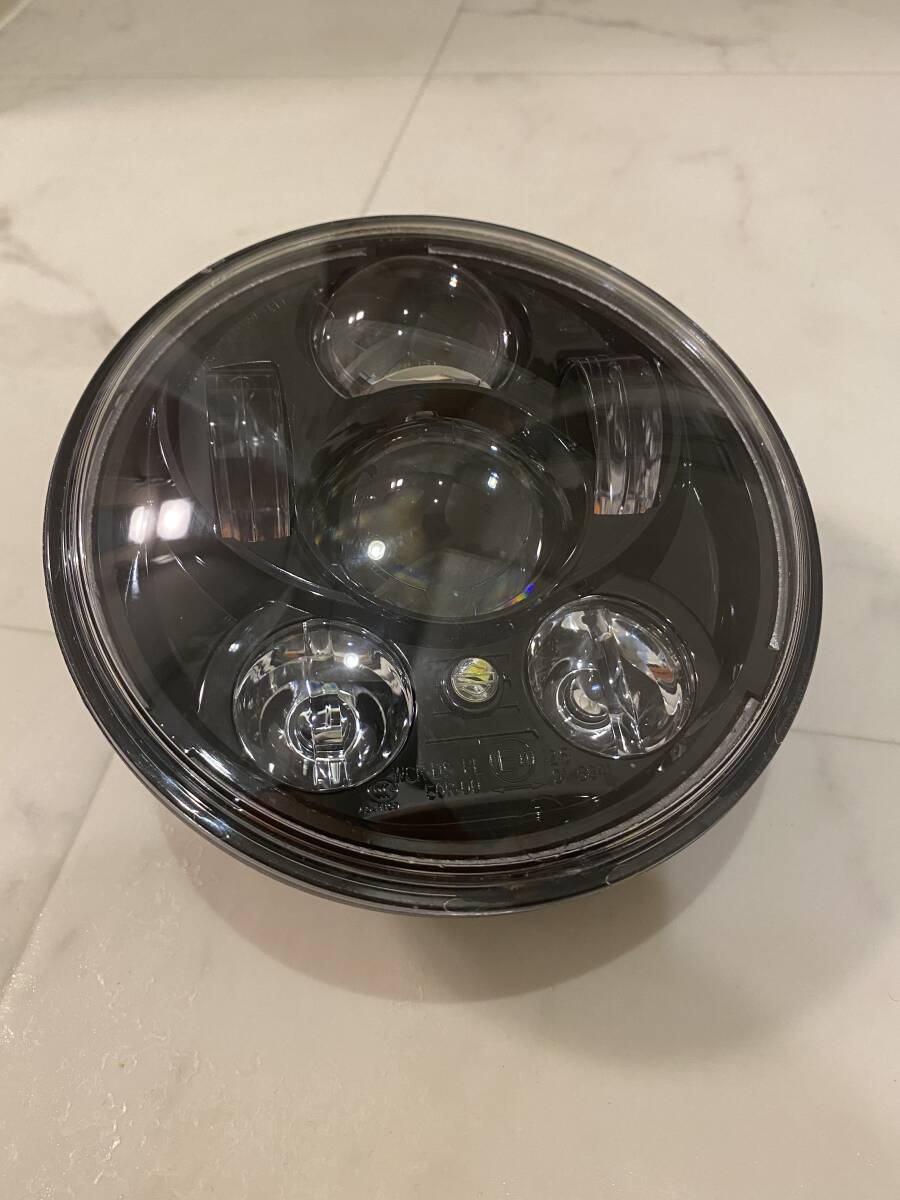 ハーレー.ダイナ.91-05年.純正ヘッドライトカバー.クローム.バイザー