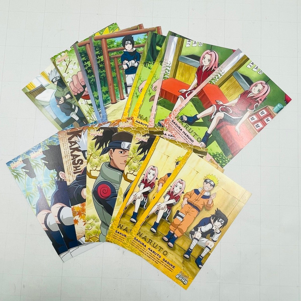 NARUTO NARUTO BORUTO メモリアルポストカードセット A【家族】4枚組