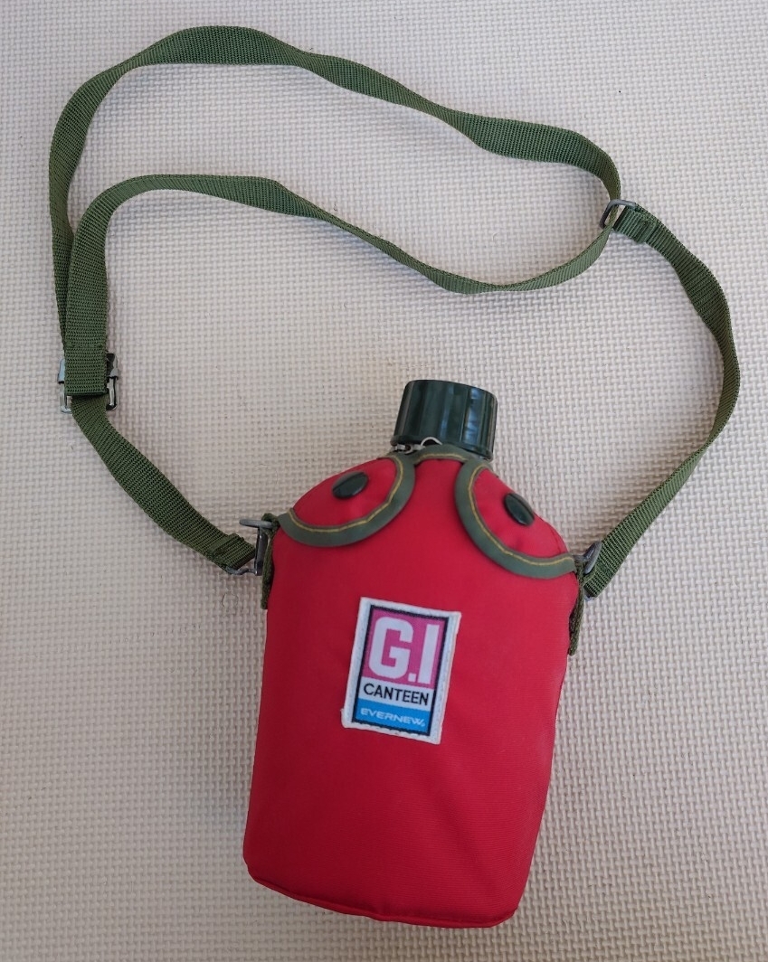 ほぼ新品☆エバニュー G.I CANTEEN 水筒 キャンティーン 軍もの