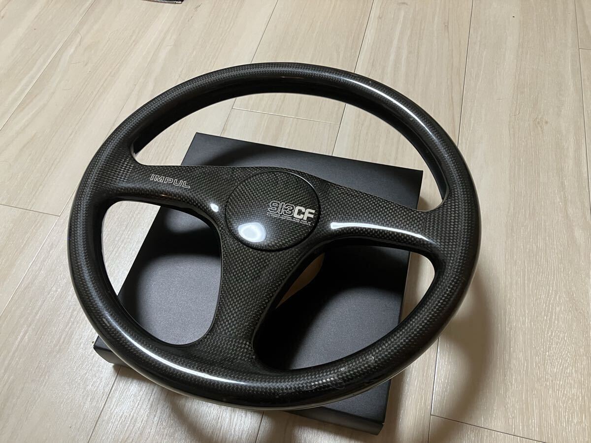 当時物 星野 インパル IMPUL MOMO モモ 913 ステアリングホーン付