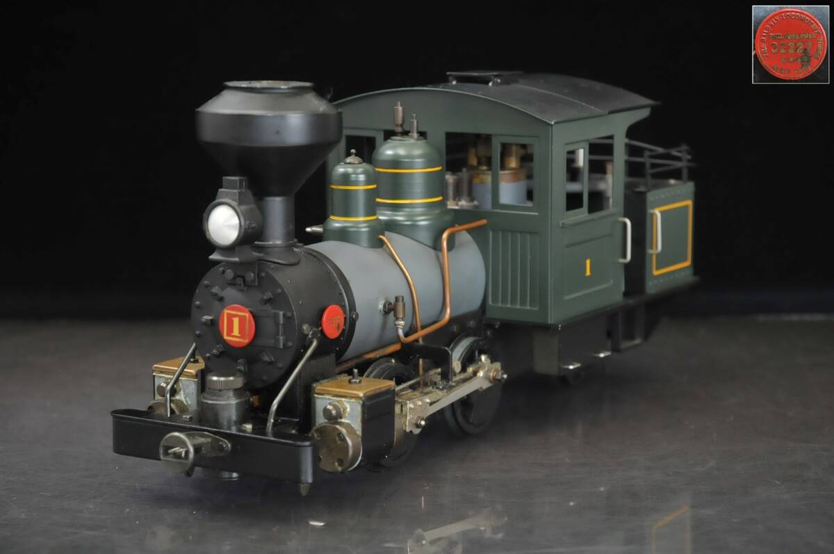 アスターホビー ASTER HOBBY 蒸気機関車 32227形 ライブスチーム 1番ゲージ(No.1・I） 鉄道模型 箱無し ジャンク 03411008-5の1番目の画像