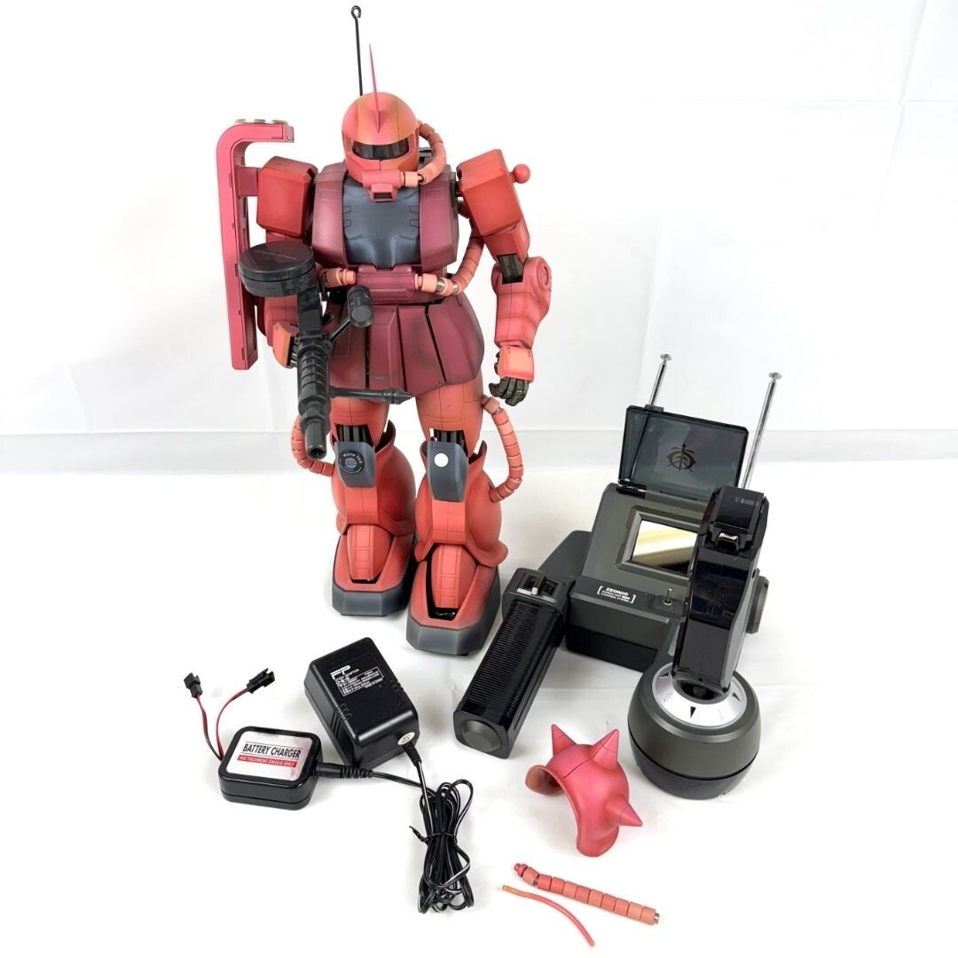 中古】BANDAI テックロイド RC ラジコン ザク MS-06F ガンダム 中古