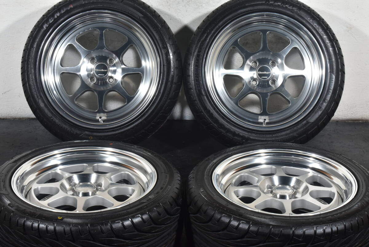中古品 WORK Seeker CX ワーク シーカー 7J 8J 16インチ 4H PCD100