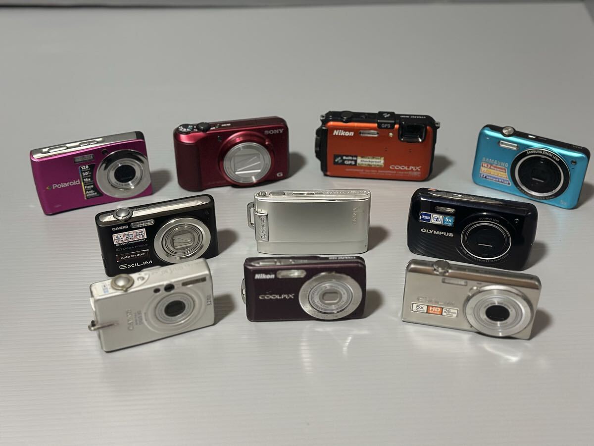 10台 デジカメラ まとめ【動作未確認ジャンク扱】 Canon) 10台