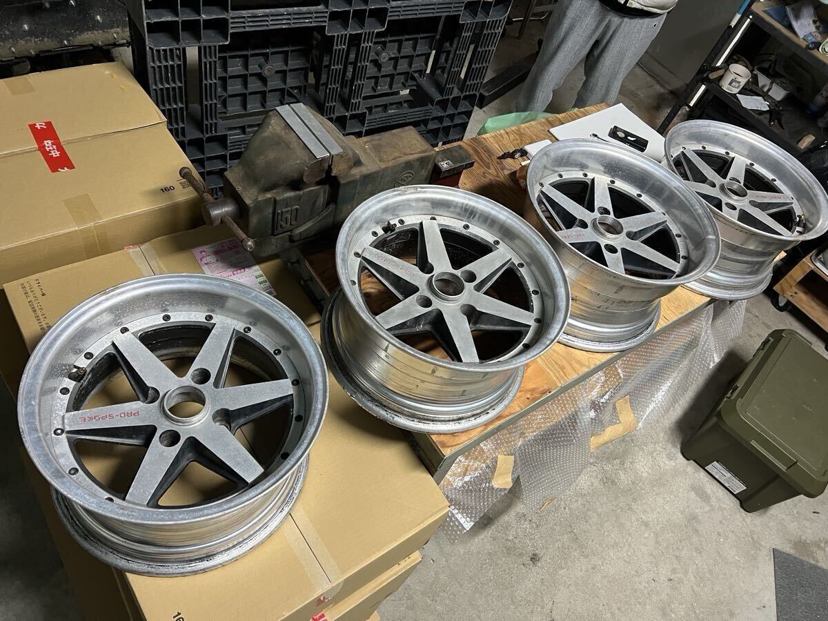 希少 ワイヤーホイールRAYS製 ゴールドメッキ 6.5Jx15インチ +25 