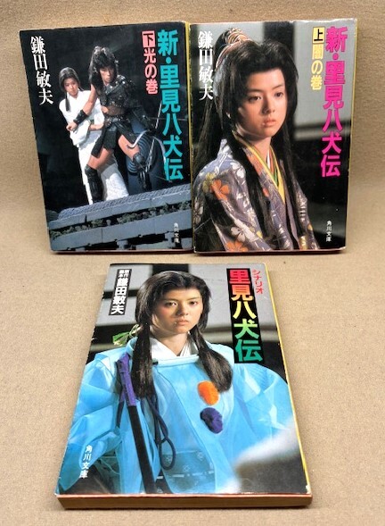 △角川映画「里見八犬伝」特集記事△切り抜き△薬師丸ひろ子、真田広之