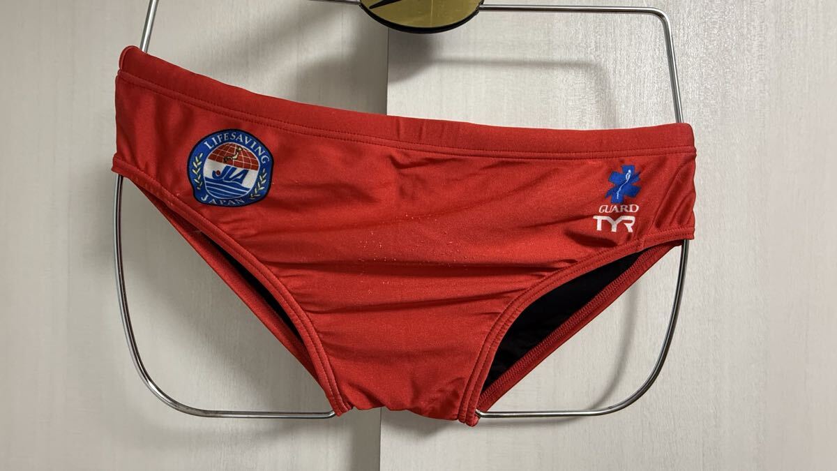 中古】JLA公式ライフセービング パトロール競泳水着 ライフセーバー