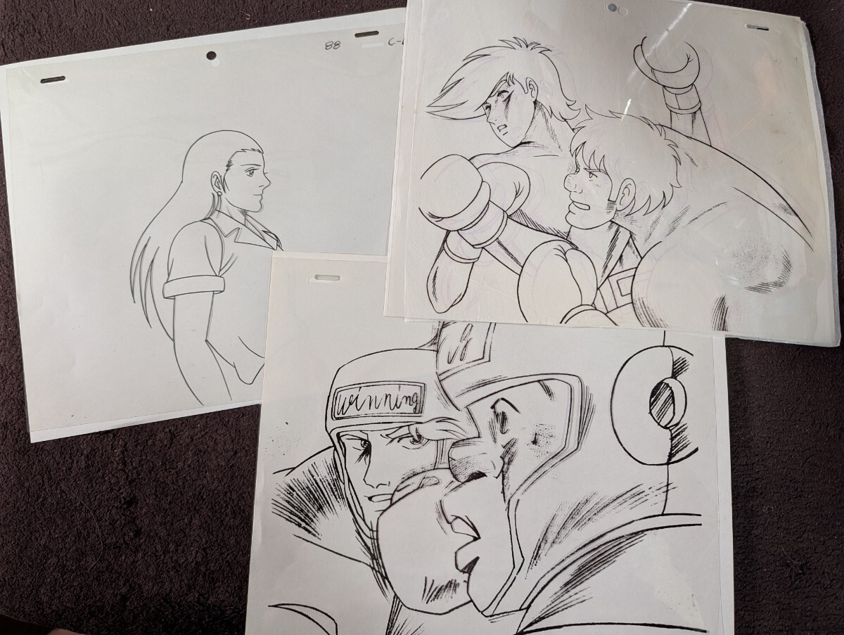 中古】劇場版 ゴルゴ13 非売品 セル画 必見。シンディ＆ゴルゴ【杉野