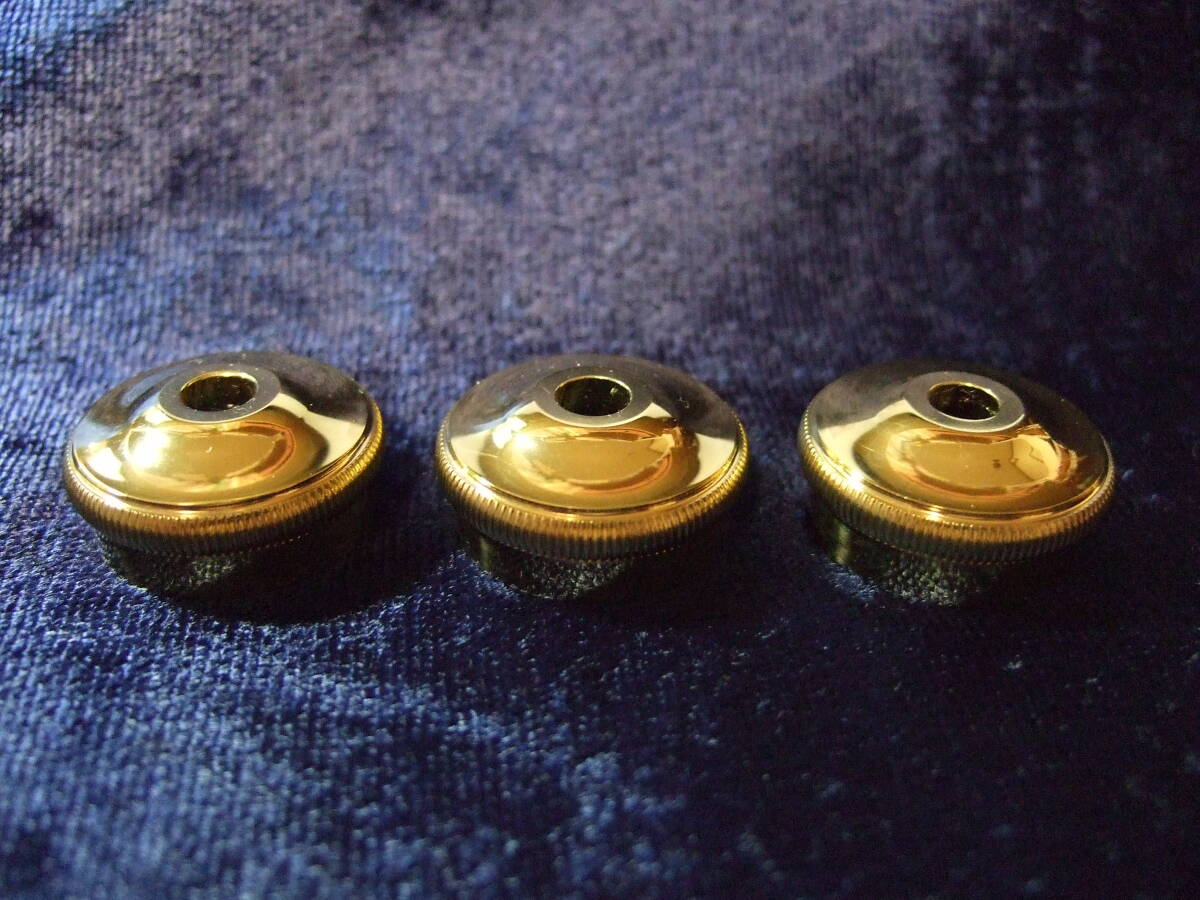 中古】XO トランペット用ヘビーボトムキャップ 金メッキ仕上げの落札