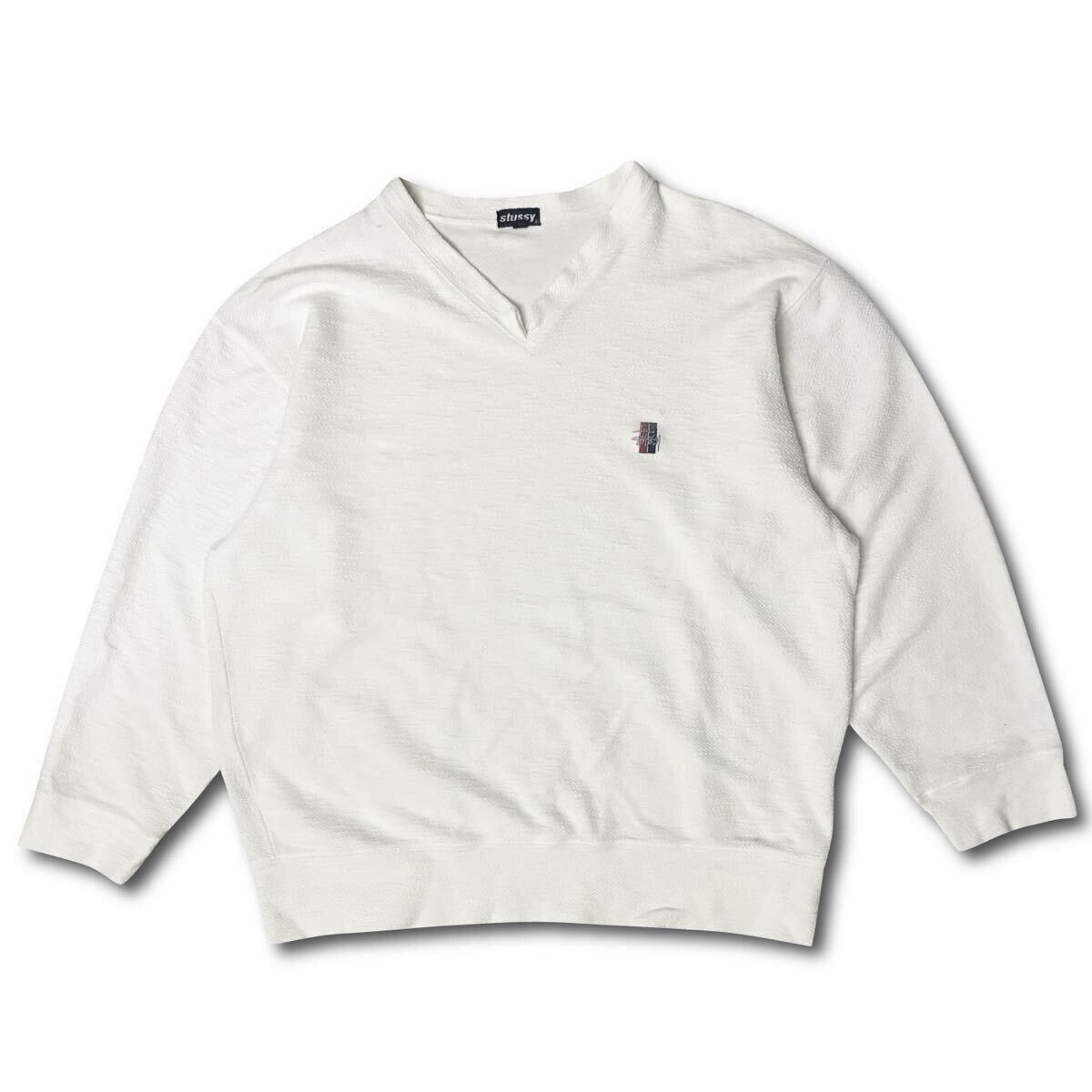 幻 大麻柄!! OLD STUSSY スウェット L ヴィンテージ トレーナー 