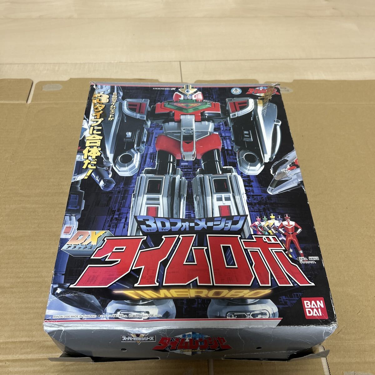 新品】森永 食玩 タイムレンジャー 合体変形 タイムロボ ③ タイム