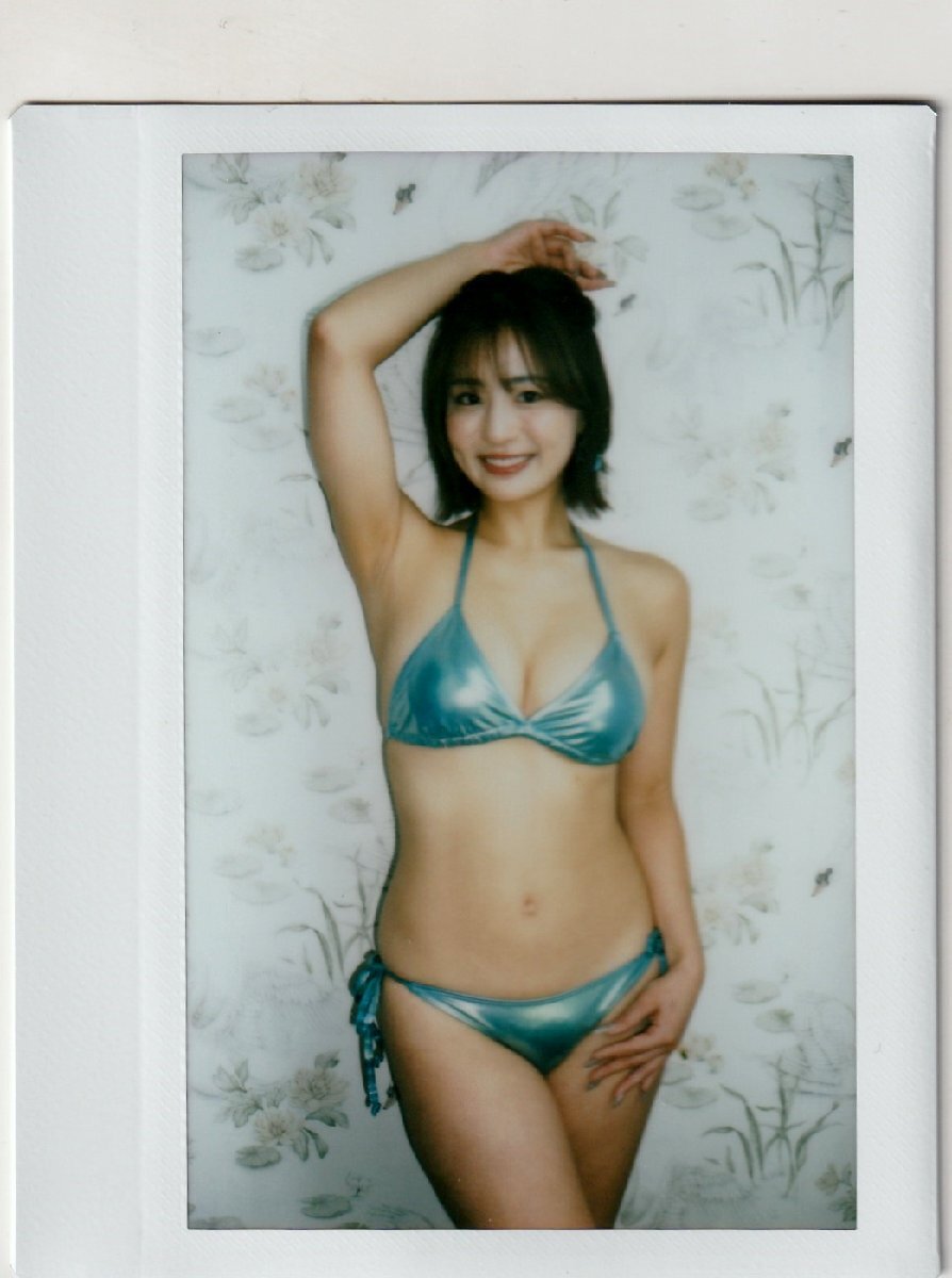 林田百加1⁄1 撮影時の直筆サイン入り水着ワイドチェキ7 ファースト・