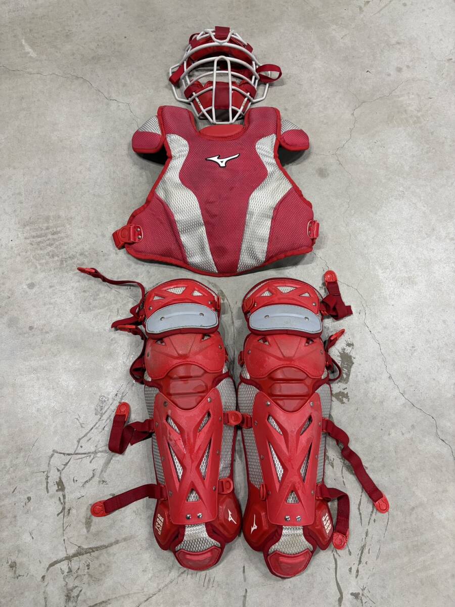 新品】アシックス 軟式 一般用 キャッチャー防具 マスク/プロテクター