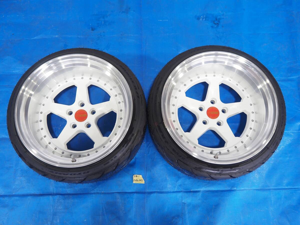 326Power ヤバキング ゴースト 9.5J +5 18インチ ☆深リム!☆326パワー 
