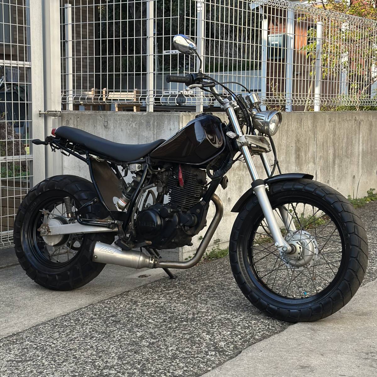 中古】フルカスタム TW200 ローロングStyle カスタムペイント DG07J