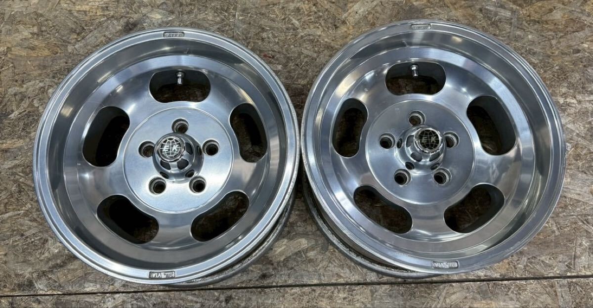 ENKEIエンケイ DISHディッシュ 8J 15インチ PCD127の落札情報詳細