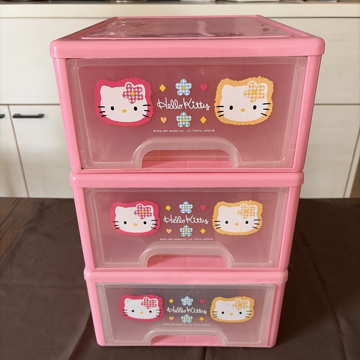 2004年 ハローキティ マグカップ セット パパ ママ ミミィ 陶器製 森永
