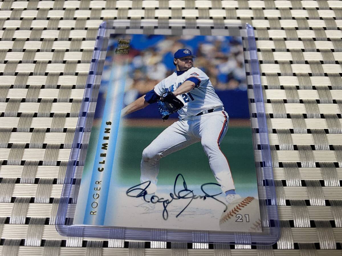 新品】ロジャー・クレメンス 直筆サインフォト/写真 MLB レッド