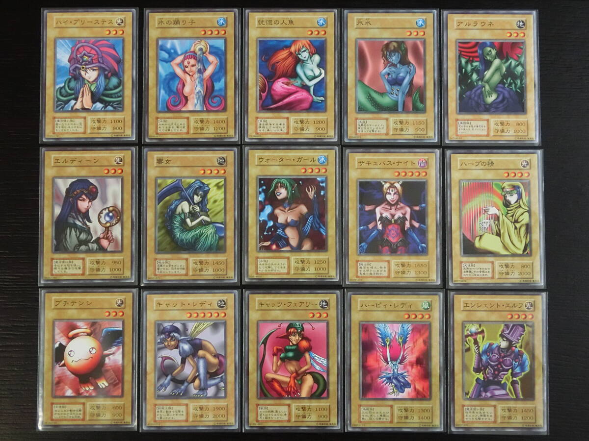 遊戯王】ドリアード&ハイ・プリーステス初期版□ノーマル□準美品
