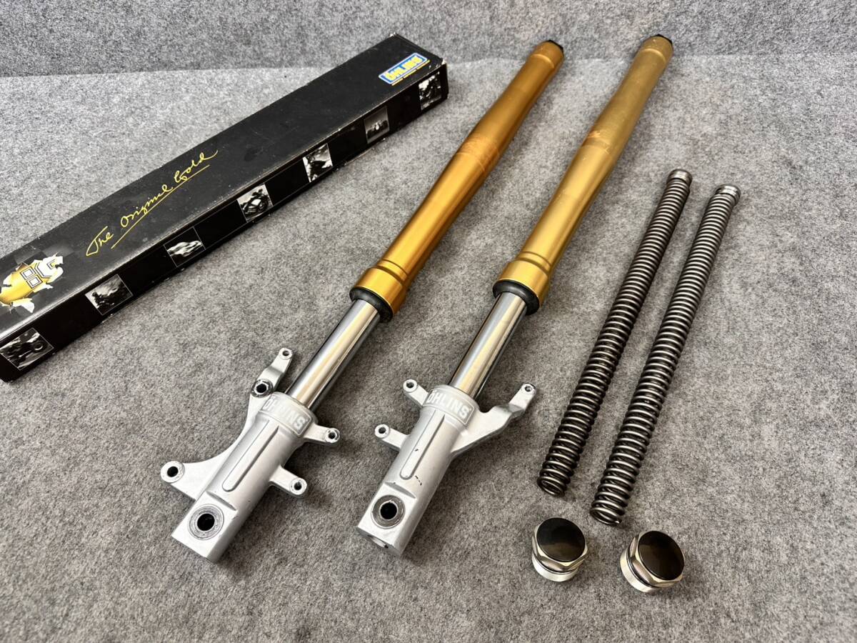 新品】三協オート フロントフォーク強化スプリング GS400用 検 