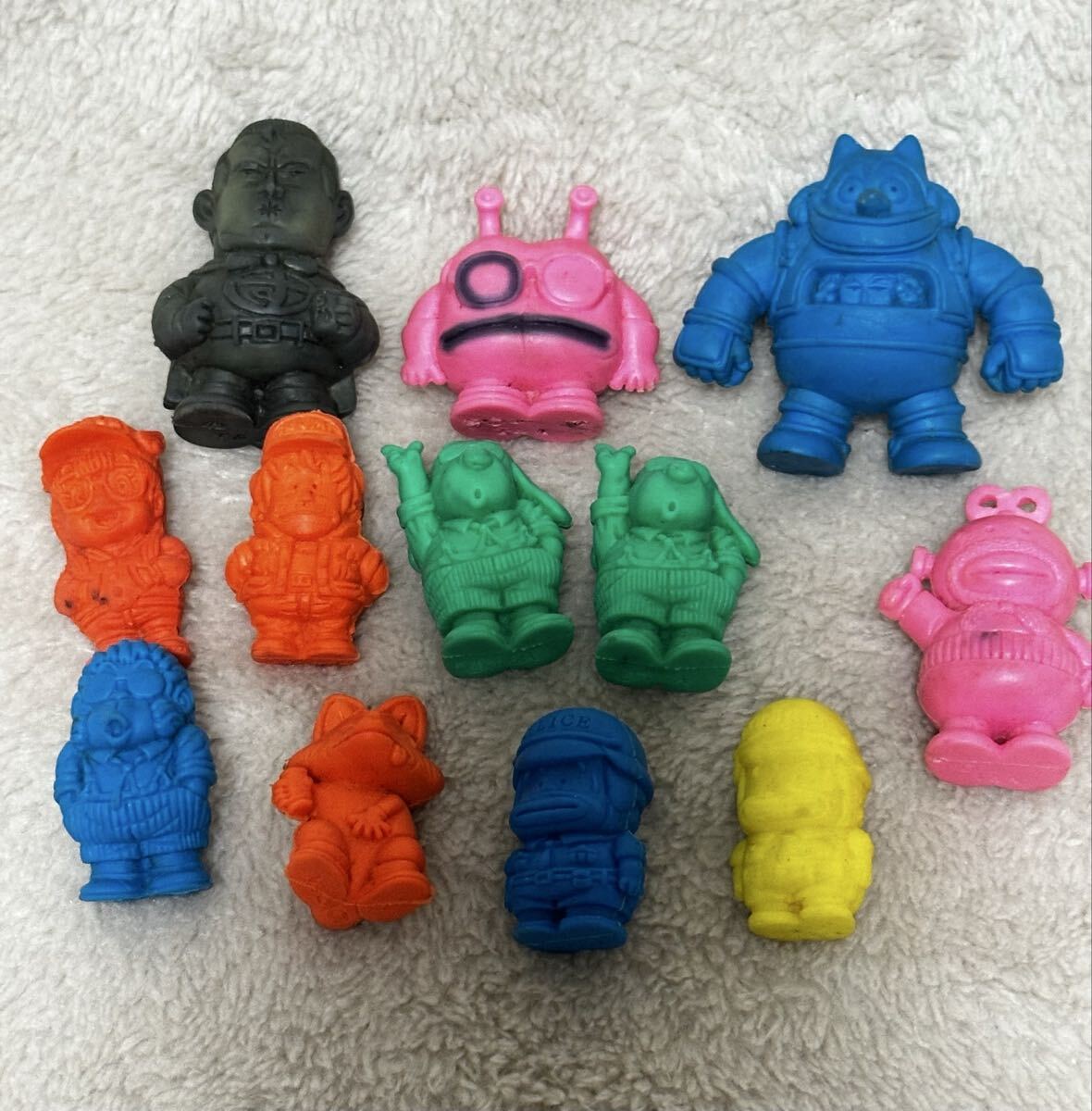 Drスランプアラレちゃん消しゴム☆キャラメルマン1号（ピンク色