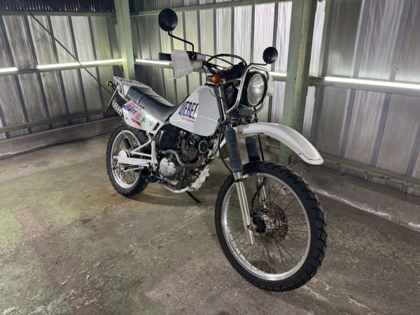 中古】@ジェベル250XC@SJ45A@ノーマル@リアキャリア@セル付@DR250S@油