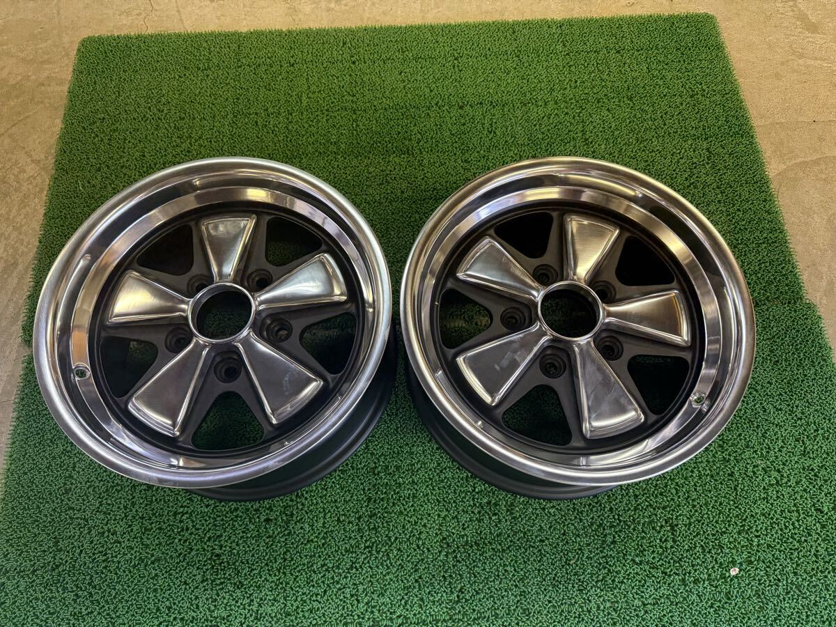 ポルシェ フックス 4.5J×15 2本セット Maxilite マキシーライト 美 