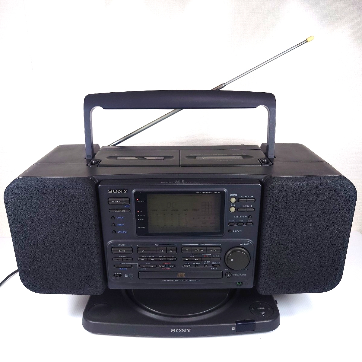 SONY☆ソニー バブルラジカセ☆ソナホーク ZS-66 動作確認済 CDラジオ