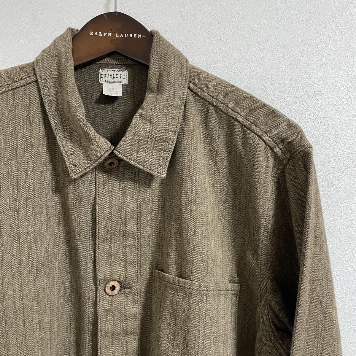 19SS RRL ダブルアールエル キムタク着 コットン リネン ツイル