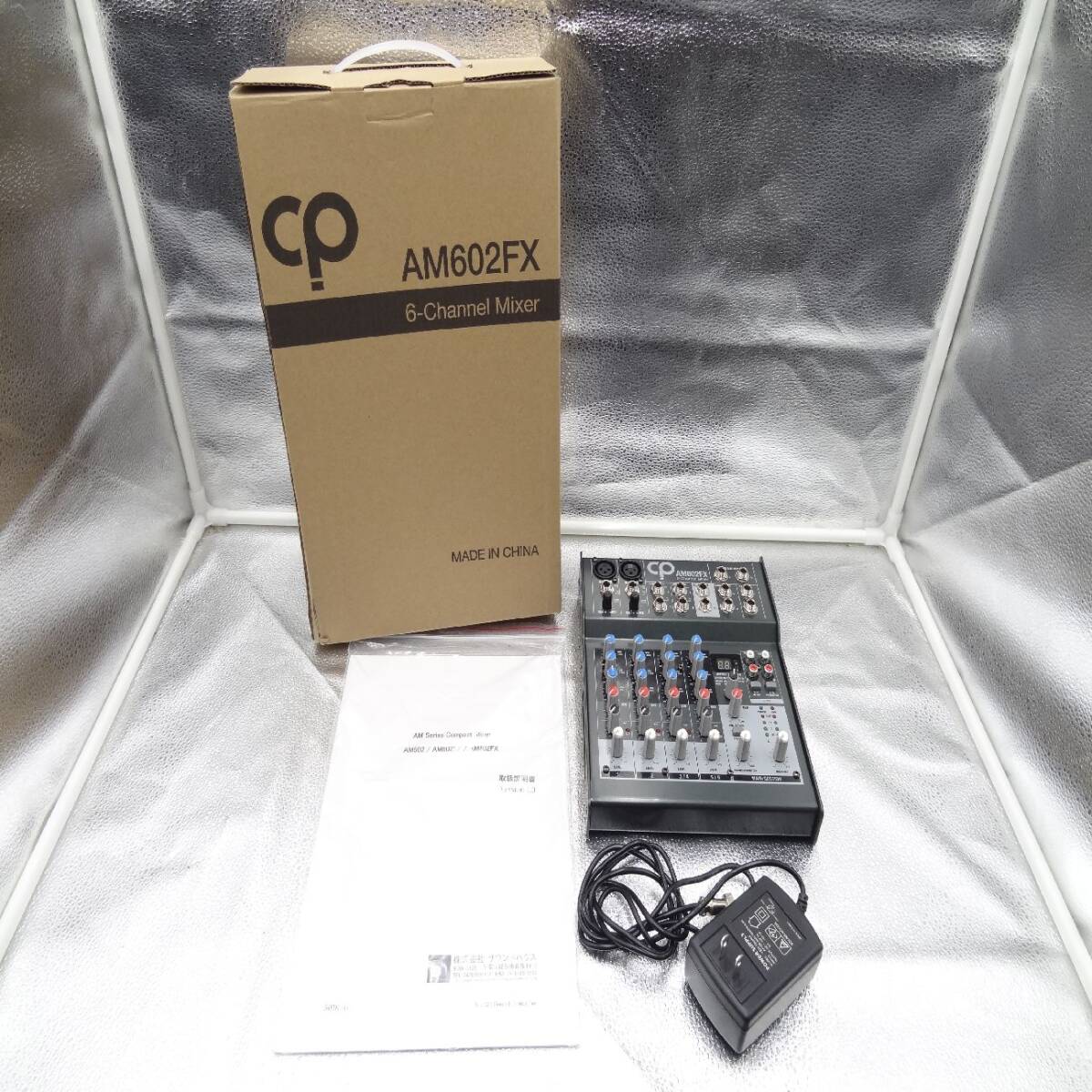 中古】税込 ジャンク品 SONY ソニー マイクミキサー MX-610 6 