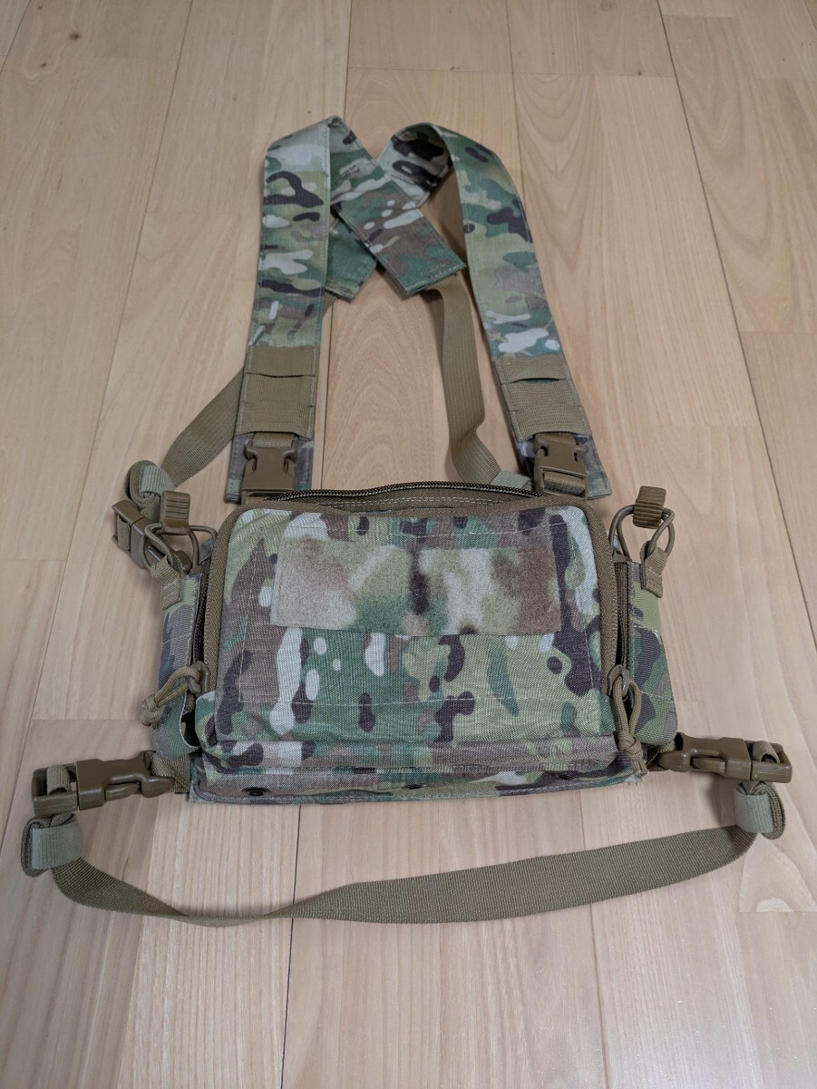 中古】J-TECH（ジェイテック）CS チェストリグ TYPE2 Zip 【MULTICAM
