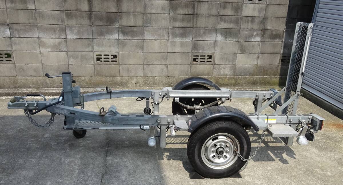 中古】サントレックス バイクトレーラー TR-B 大阪の落札情報詳細